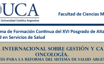 Lunes 9 de Octubre – JORNADA INTERNACIONAL SOBRE GESTIÓN Y CALIDAD EN ONCOLOGÍA