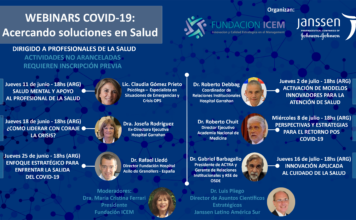 INSCRIPCIÓN WEBINARS COVID-19: ACERCANDO SOLUCIONES EN SALUD